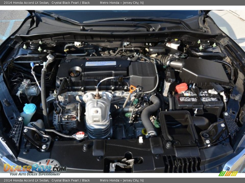 2014 Honda Accord LX Sedan Crystal Black Pearl / Black Photo #27