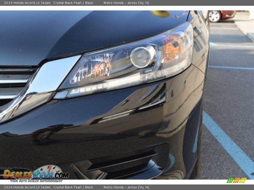 2014 Honda Accord LX Sedan Crystal Black Pearl / Black Photo #28