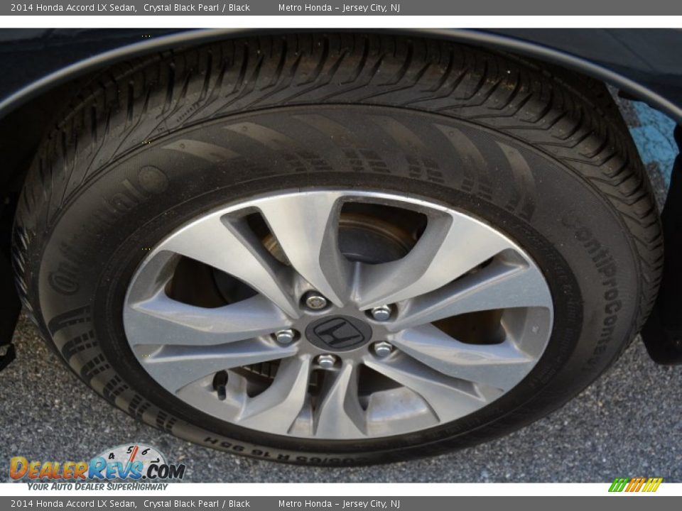 2014 Honda Accord LX Sedan Crystal Black Pearl / Black Photo #29
