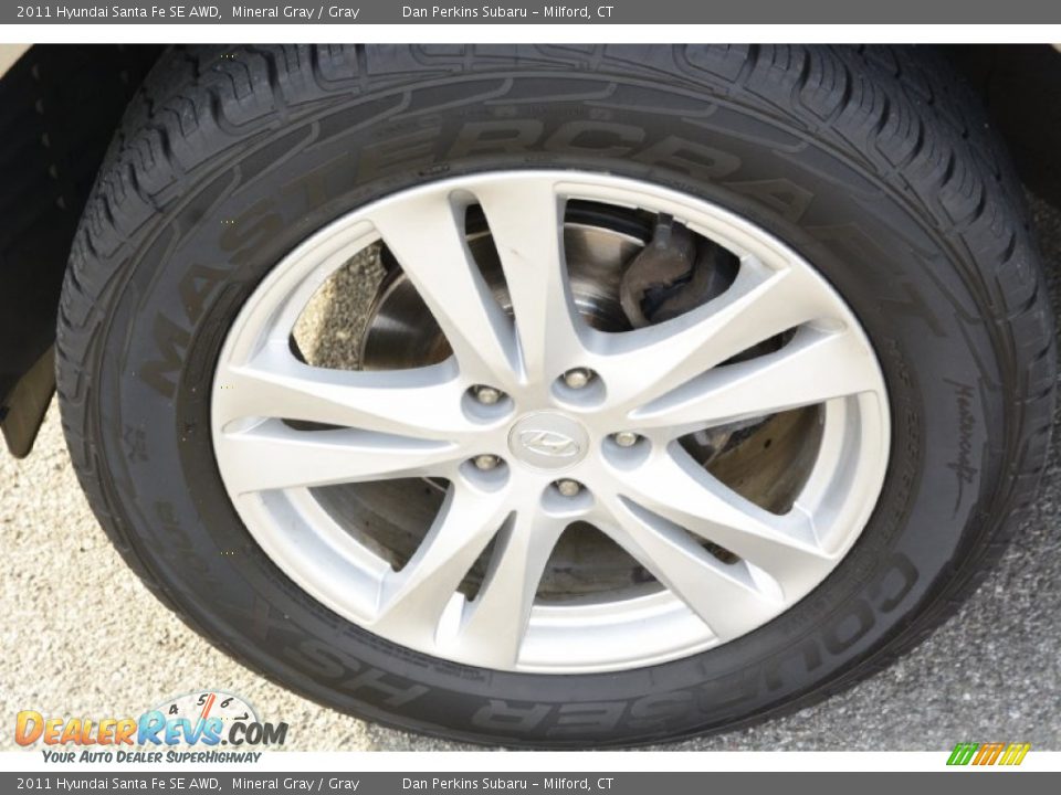 2011 Hyundai Santa Fe SE AWD Mineral Gray / Gray Photo #21
