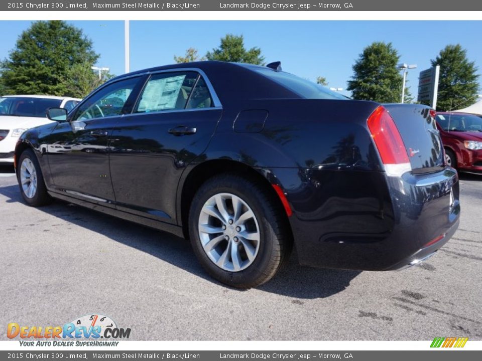 2015 Chrysler 300 Limited Maximum Steel Metallic / Black/Linen Photo #2