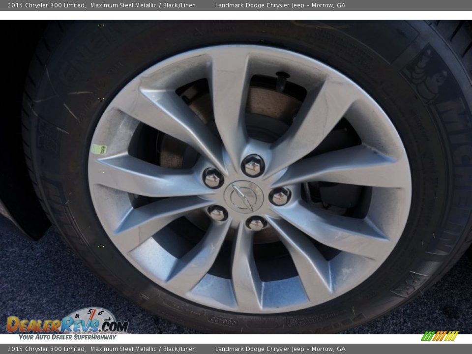 2015 Chrysler 300 Limited Maximum Steel Metallic / Black/Linen Photo #5