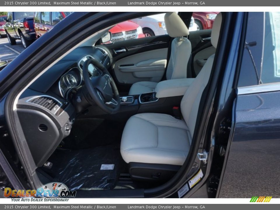2015 Chrysler 300 Limited Maximum Steel Metallic / Black/Linen Photo #6