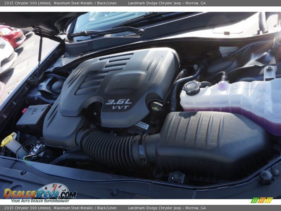2015 Chrysler 300 Limited Maximum Steel Metallic / Black/Linen Photo #8