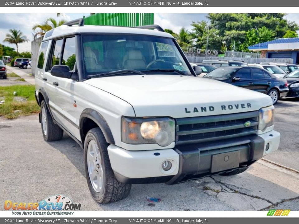 2004 Land Rover Discovery SE Chawton White / Tundra Grey Photo #4