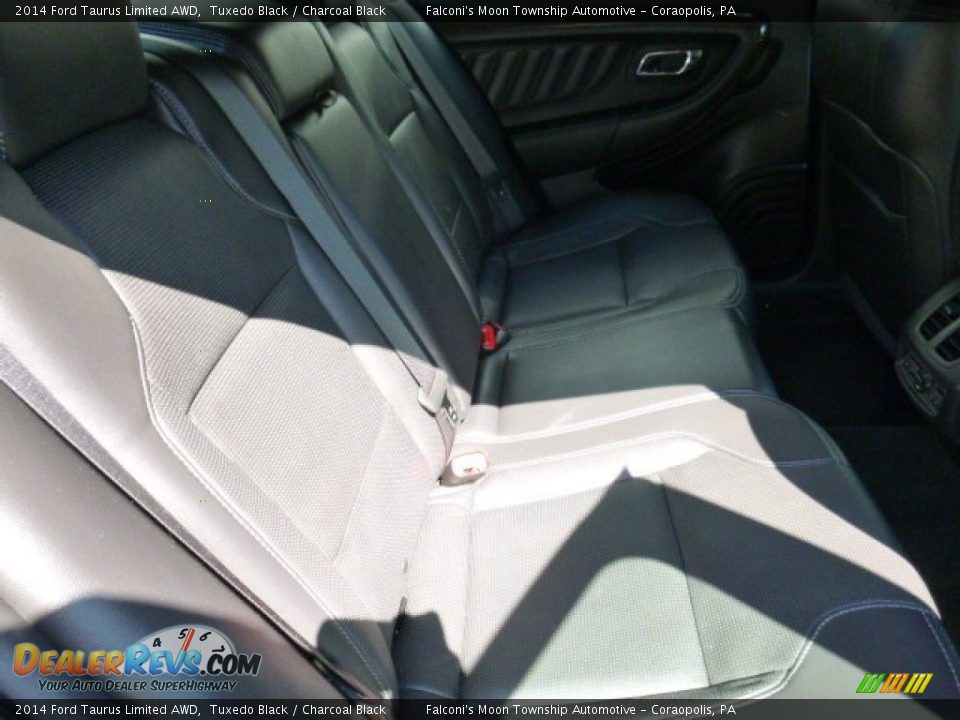 2014 Ford Taurus Limited AWD Tuxedo Black / Charcoal Black Photo #13