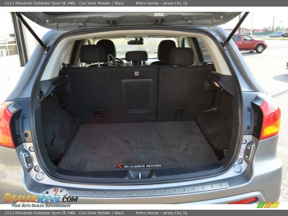 2011 Mitsubishi Outlander Sport SE 4WD Cool Silver Metallic / Black Photo #20
