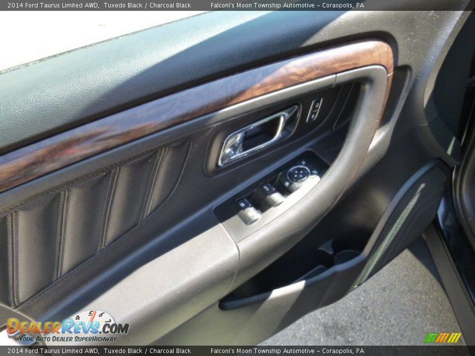 2014 Ford Taurus Limited AWD Tuxedo Black / Charcoal Black Photo #18