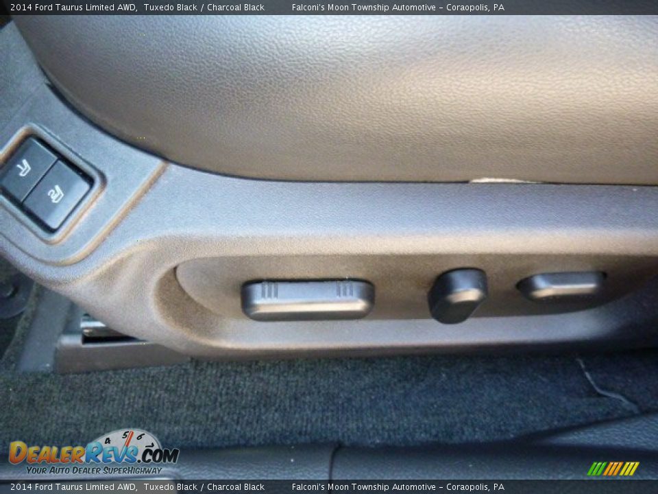 2014 Ford Taurus Limited AWD Tuxedo Black / Charcoal Black Photo #19