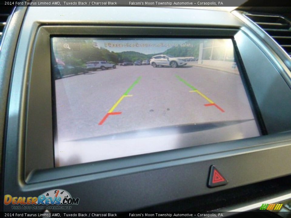 2014 Ford Taurus Limited AWD Tuxedo Black / Charcoal Black Photo #25