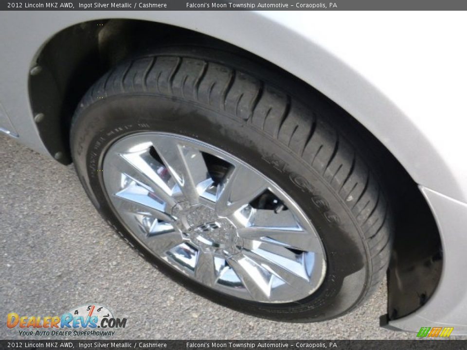 2012 Lincoln MKZ AWD Ingot Silver Metallic / Cashmere Photo #4