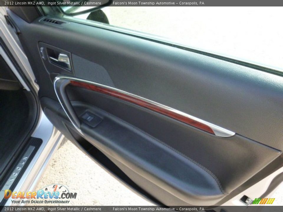 2012 Lincoln MKZ AWD Ingot Silver Metallic / Cashmere Photo #12
