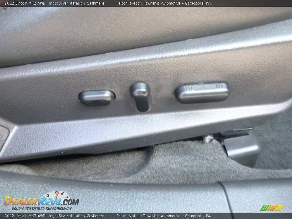 2012 Lincoln MKZ AWD Ingot Silver Metallic / Cashmere Photo #13