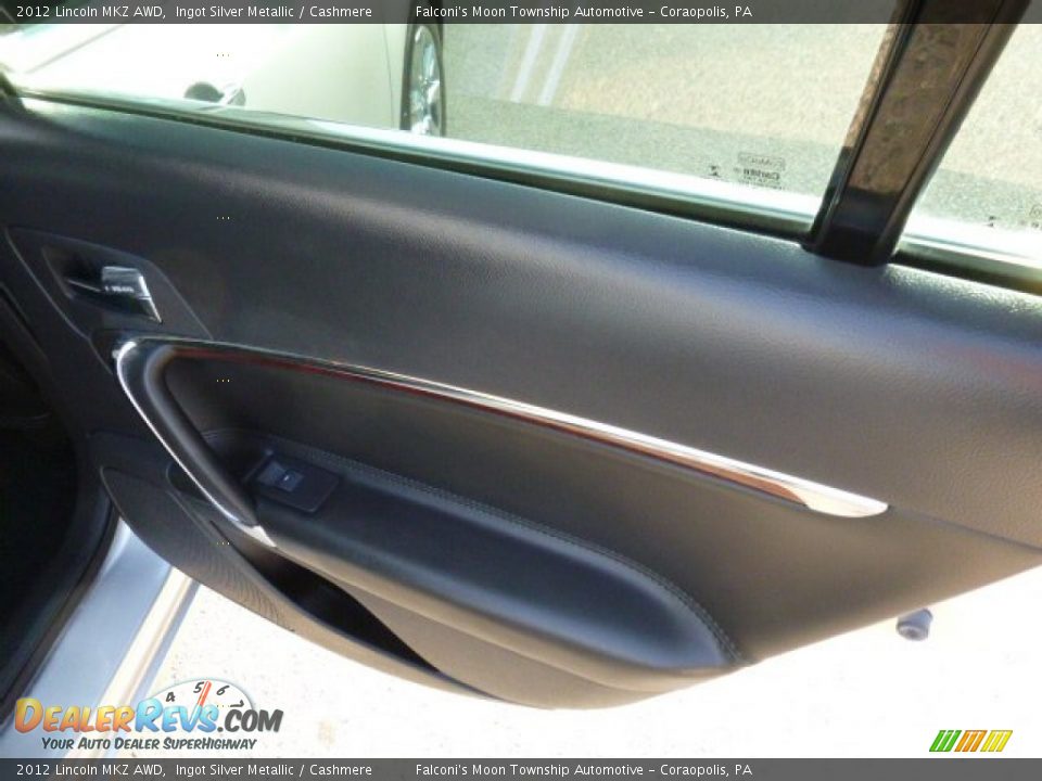 2012 Lincoln MKZ AWD Ingot Silver Metallic / Cashmere Photo #15
