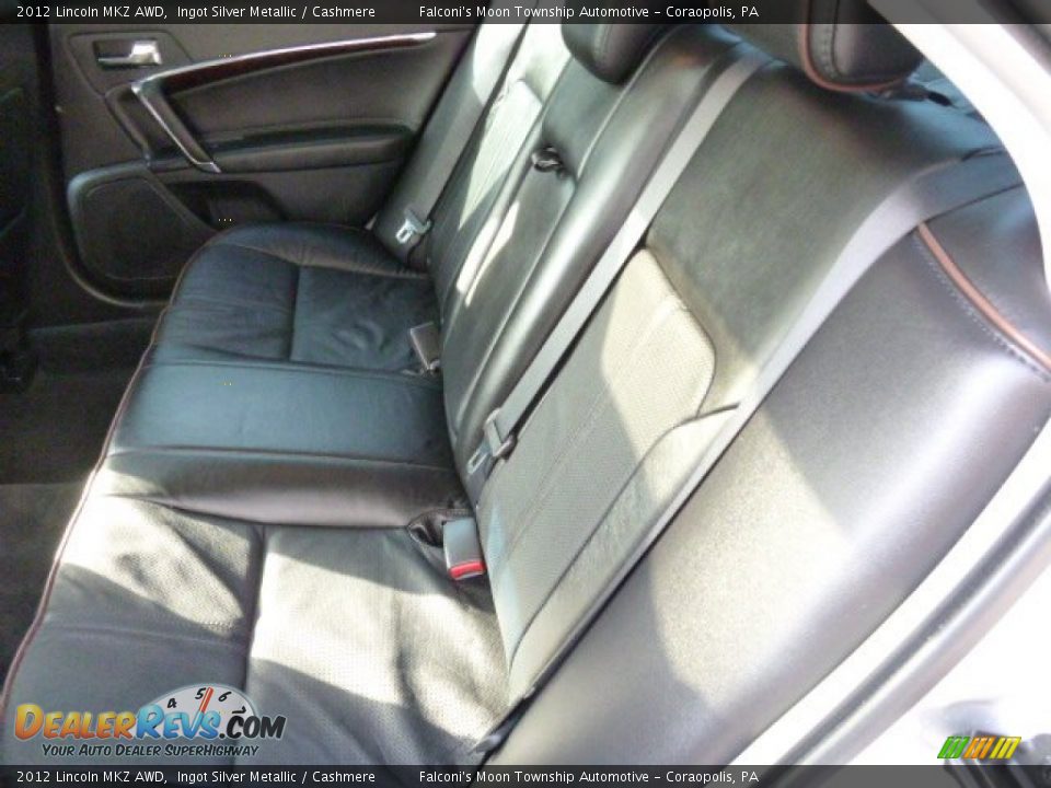 2012 Lincoln MKZ AWD Ingot Silver Metallic / Cashmere Photo #17