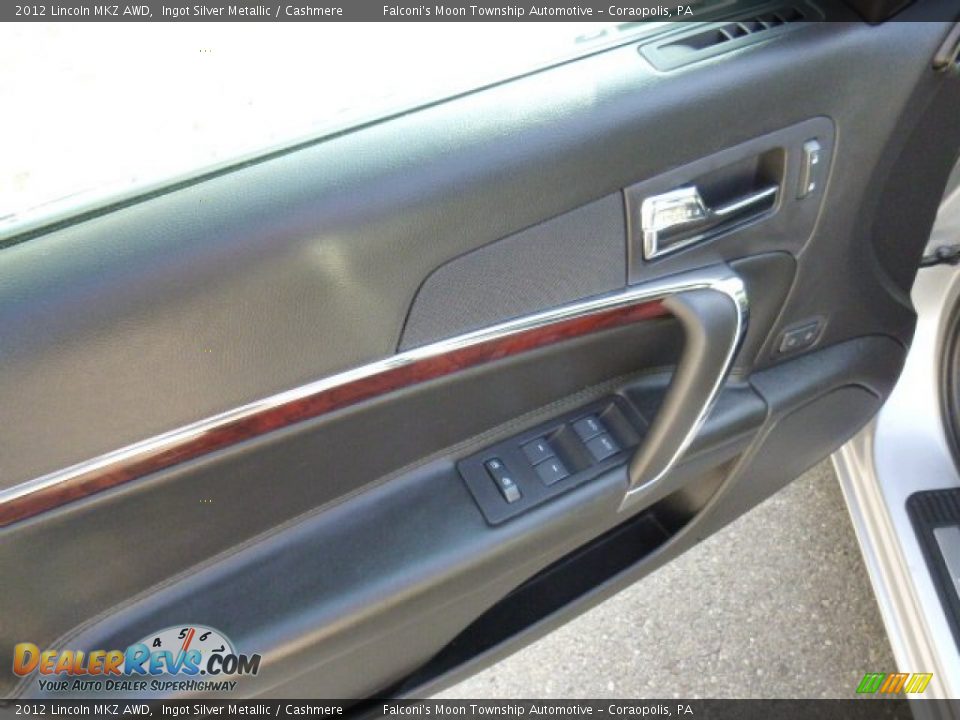2012 Lincoln MKZ AWD Ingot Silver Metallic / Cashmere Photo #20