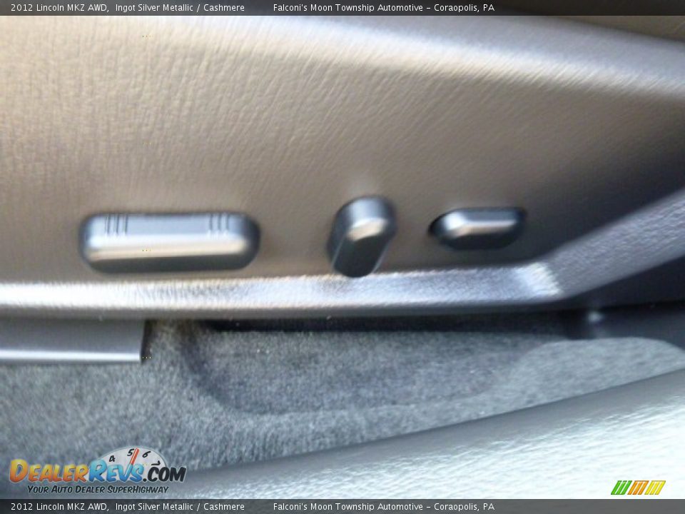 2012 Lincoln MKZ AWD Ingot Silver Metallic / Cashmere Photo #21