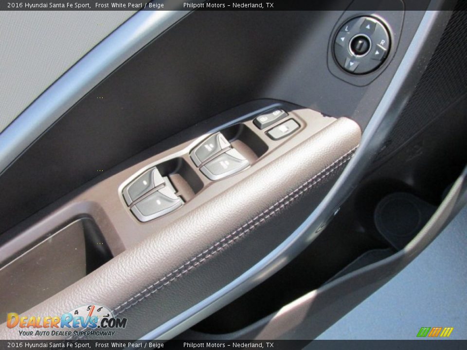2016 Hyundai Santa Fe Sport Frost White Pearl / Beige Photo #22