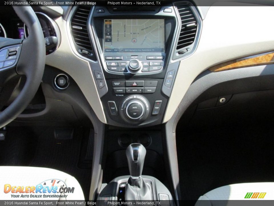 2016 Hyundai Santa Fe Sport Frost White Pearl / Beige Photo #27