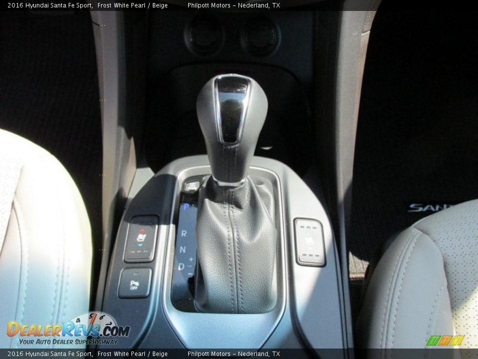 2016 Hyundai Santa Fe Sport Frost White Pearl / Beige Photo #30