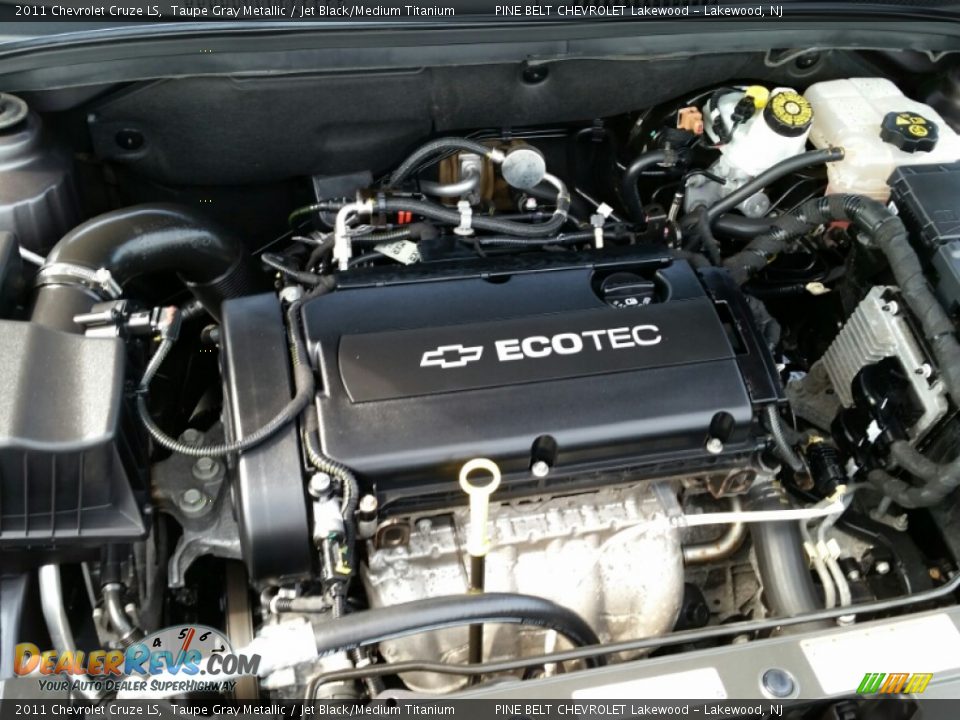 2011 Chevrolet Cruze LS Taupe Gray Metallic / Jet Black/Medium Titanium Photo #24