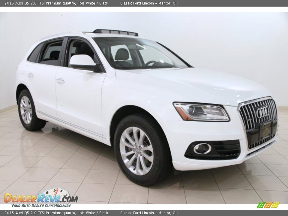 2015 Audi Q5 2.0 TFSI Premium quattro Ibis White / Black Photo #1