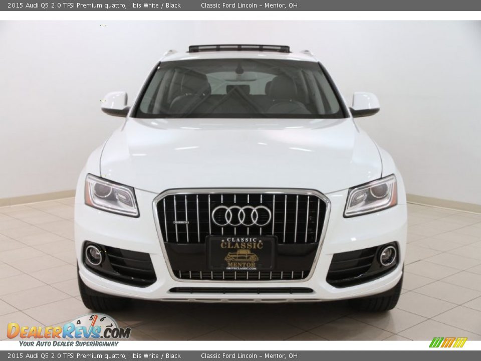 2015 Audi Q5 2.0 TFSI Premium quattro Ibis White / Black Photo #2