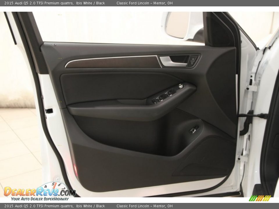 2015 Audi Q5 2.0 TFSI Premium quattro Ibis White / Black Photo #4
