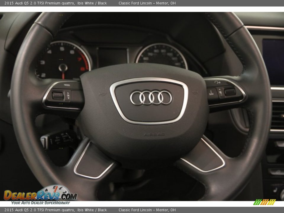 2015 Audi Q5 2.0 TFSI Premium quattro Ibis White / Black Photo #6