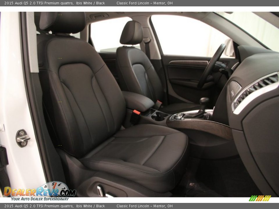 2015 Audi Q5 2.0 TFSI Premium quattro Ibis White / Black Photo #14