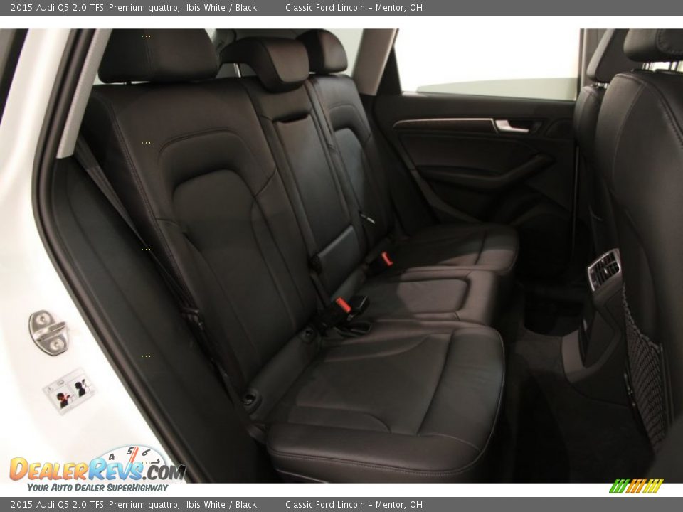 2015 Audi Q5 2.0 TFSI Premium quattro Ibis White / Black Photo #15