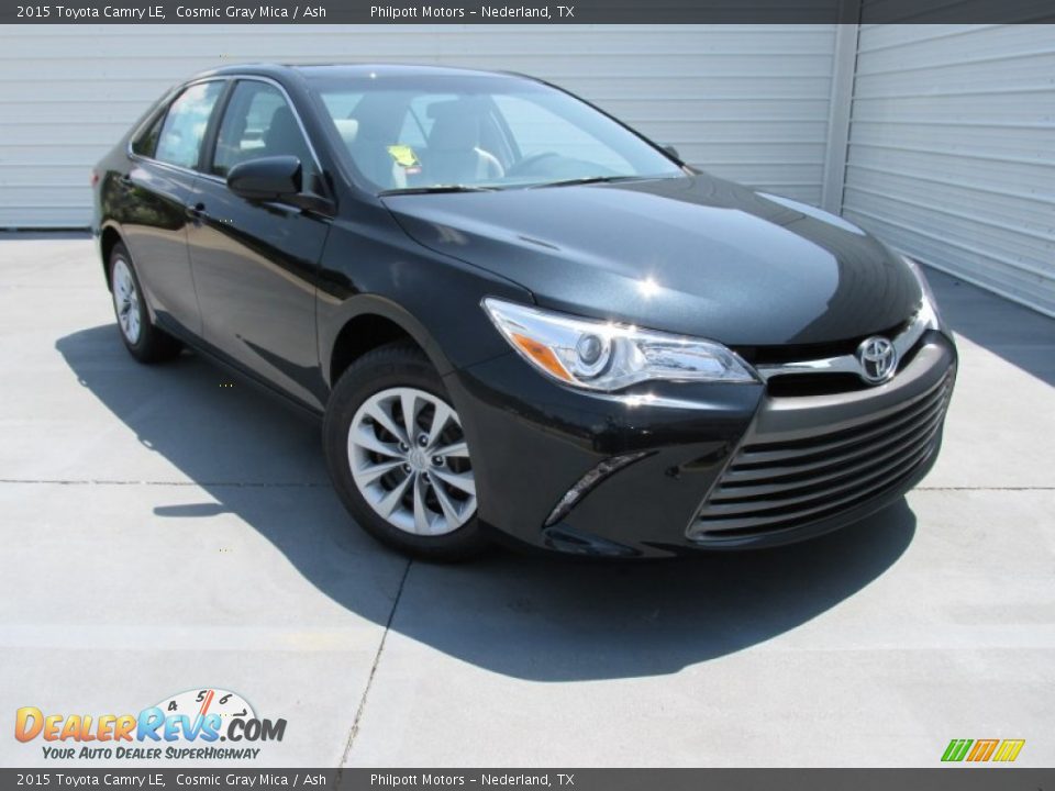 2015 Toyota Camry LE Cosmic Gray Mica / Ash Photo #1