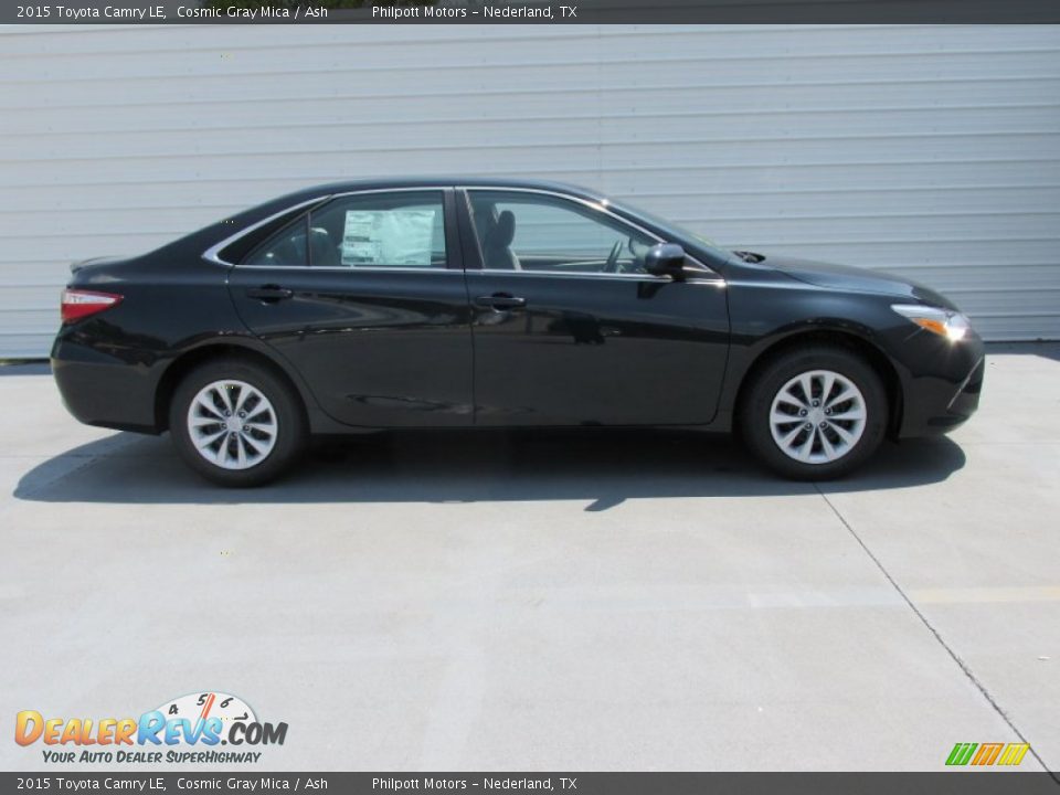 2015 Toyota Camry LE Cosmic Gray Mica / Ash Photo #3