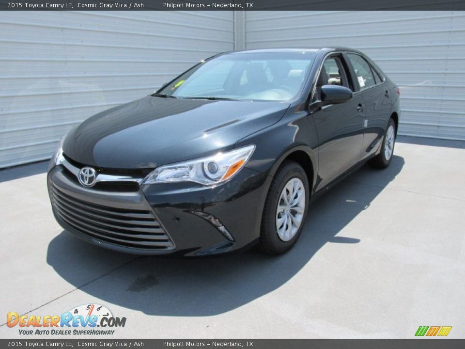 2015 Toyota Camry LE Cosmic Gray Mica / Ash Photo #7