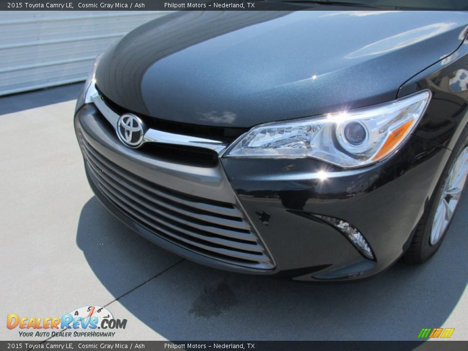 2015 Toyota Camry LE Cosmic Gray Mica / Ash Photo #10