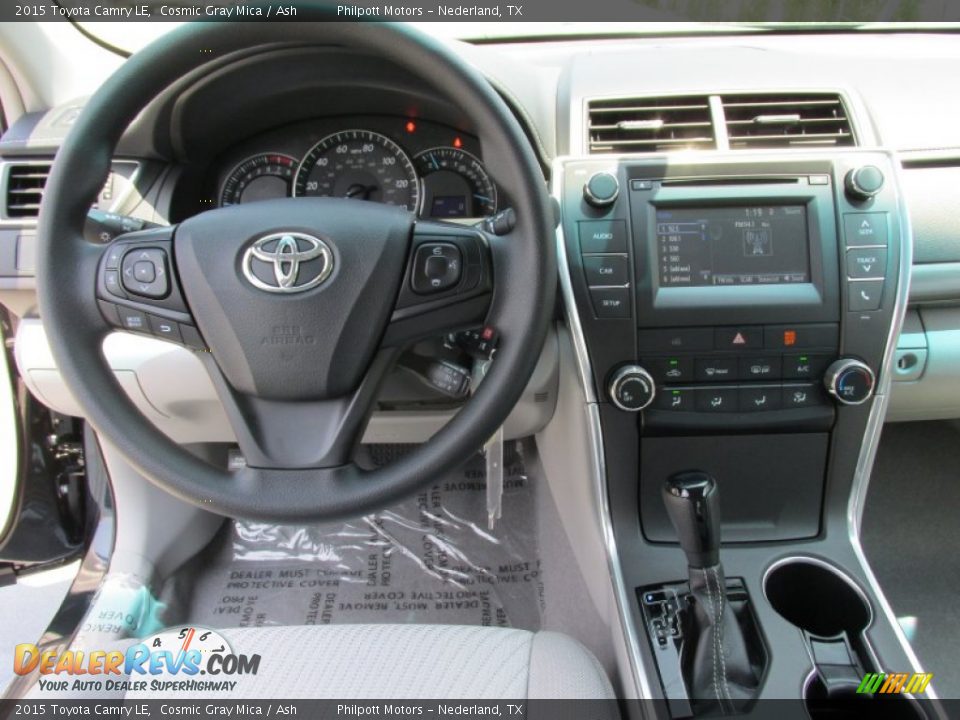 2015 Toyota Camry LE Cosmic Gray Mica / Ash Photo #23