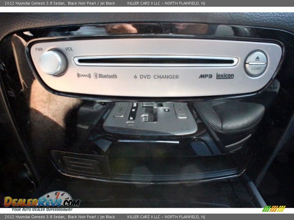 2012 Hyundai Genesis 3.8 Sedan Black Noir Pearl / Jet Black Photo #27