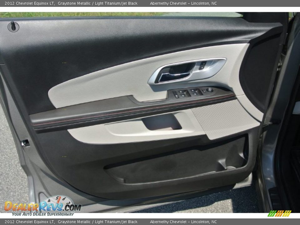 2012 Chevrolet Equinox LT Graystone Metallic / Light Titanium/Jet Black Photo #8
