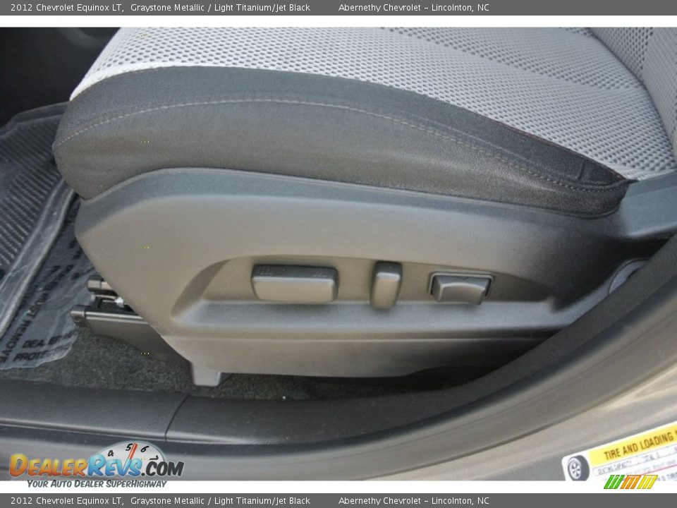 2012 Chevrolet Equinox LT Graystone Metallic / Light Titanium/Jet Black Photo #10