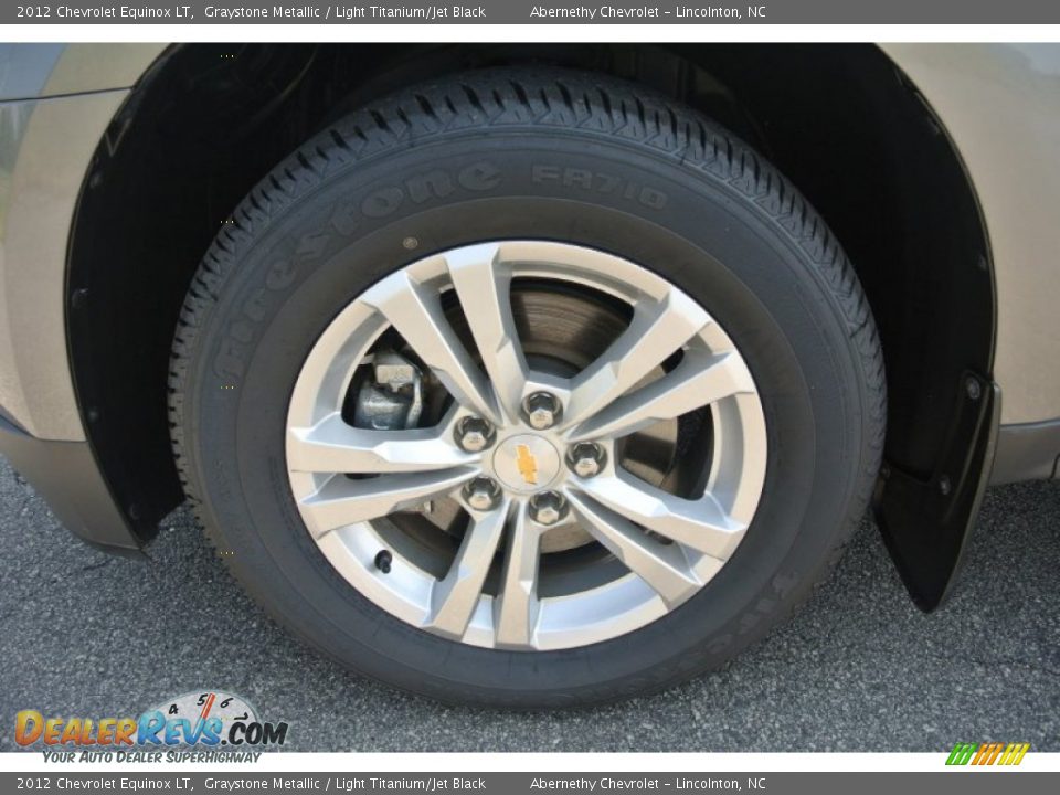 2012 Chevrolet Equinox LT Graystone Metallic / Light Titanium/Jet Black Photo #21