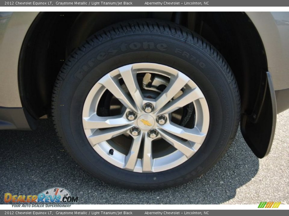 2012 Chevrolet Equinox LT Graystone Metallic / Light Titanium/Jet Black Photo #22