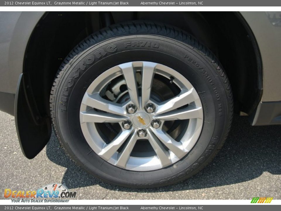 2012 Chevrolet Equinox LT Graystone Metallic / Light Titanium/Jet Black Photo #23