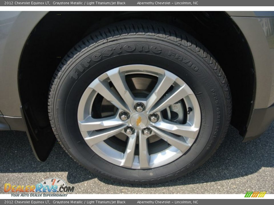 2012 Chevrolet Equinox LT Graystone Metallic / Light Titanium/Jet Black Photo #24