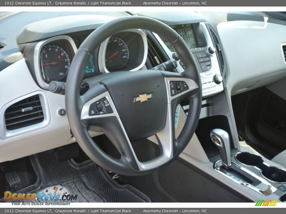 2012 Chevrolet Equinox LT Graystone Metallic / Light Titanium/Jet Black Photo #26