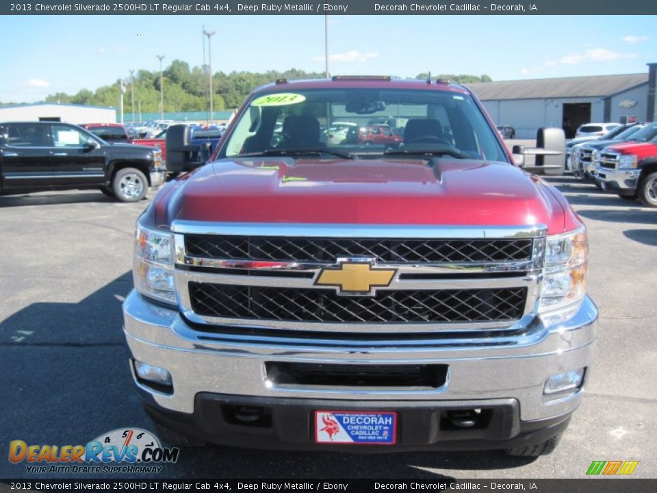 2013 Chevrolet Silverado 2500HD LT Regular Cab 4x4 Deep Ruby Metallic / Ebony Photo #4
