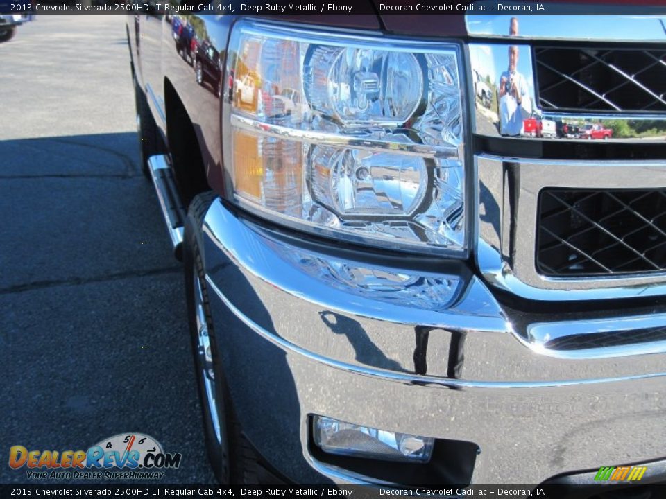 2013 Chevrolet Silverado 2500HD LT Regular Cab 4x4 Deep Ruby Metallic / Ebony Photo #5