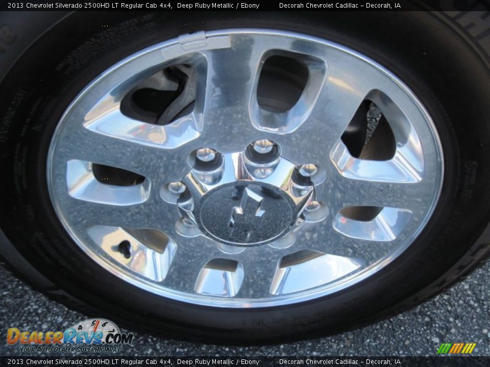 2013 Chevrolet Silverado 2500HD LT Regular Cab 4x4 Deep Ruby Metallic / Ebony Photo #7