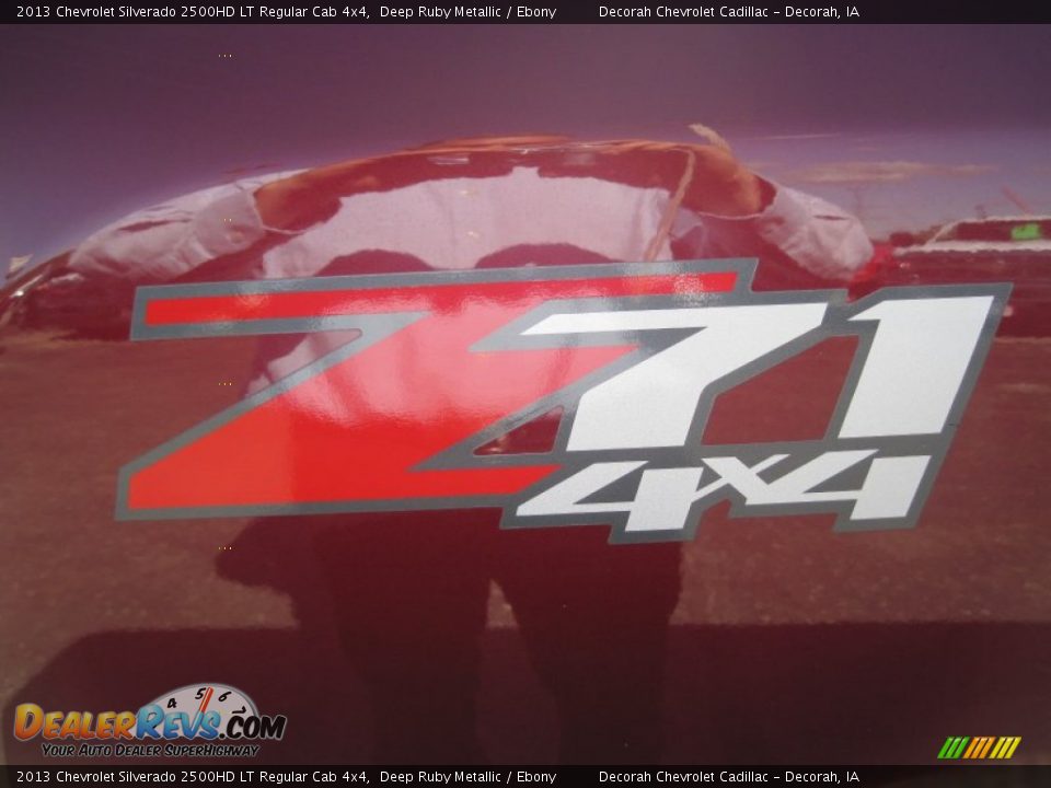 2013 Chevrolet Silverado 2500HD LT Regular Cab 4x4 Deep Ruby Metallic / Ebony Photo #11
