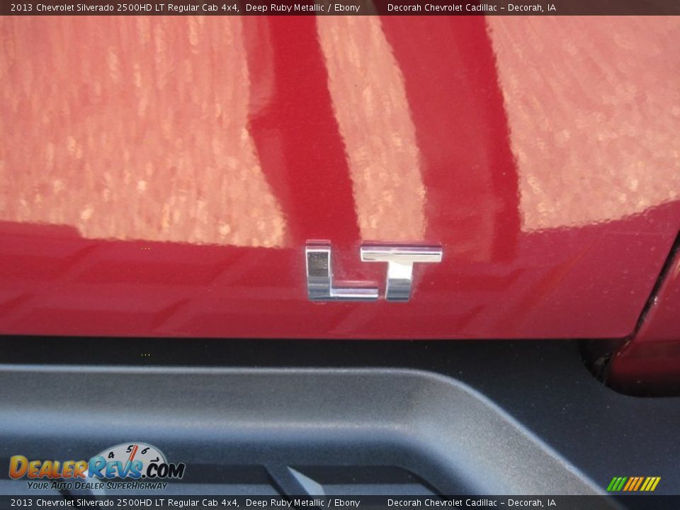 2013 Chevrolet Silverado 2500HD LT Regular Cab 4x4 Deep Ruby Metallic / Ebony Photo #13