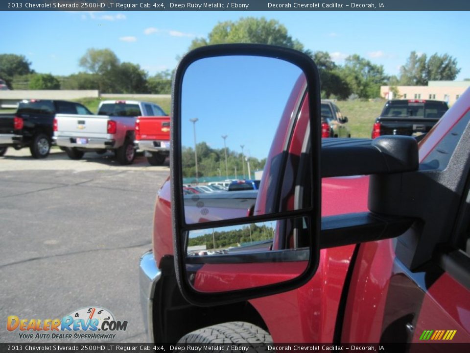 2013 Chevrolet Silverado 2500HD LT Regular Cab 4x4 Deep Ruby Metallic / Ebony Photo #17